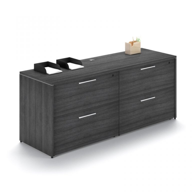 Credenza with 4 Drawer Lateral File Direct Office Solutions